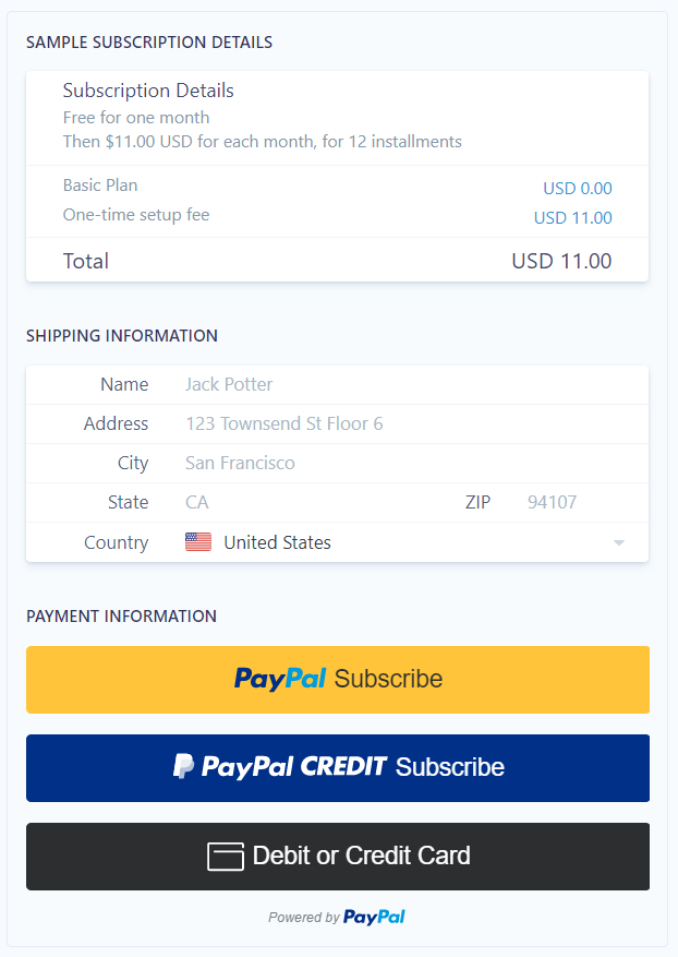 PayPal Subscriptions in ASP.NET Web Forms & C# - 1