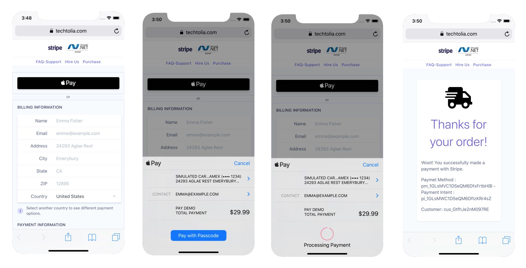 Apple Pay - Payment Request Button